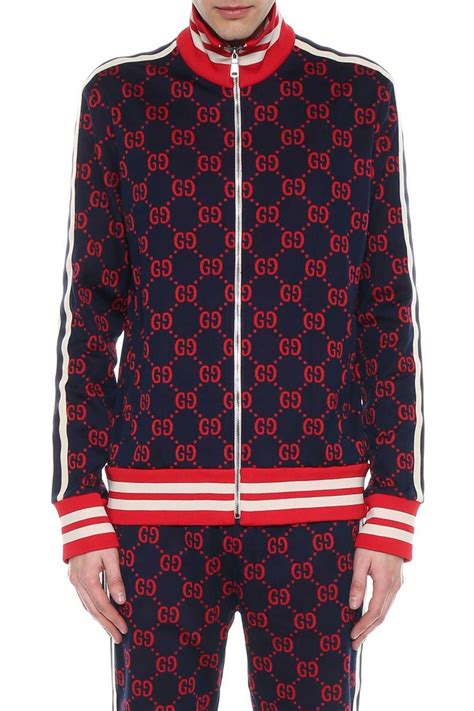 gucci sweatshirt men's|men's gucci sweat suits.